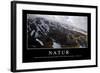 Natur: Motivationsposter Mit Inspirierendem Zitat-null-Framed Photographic Print