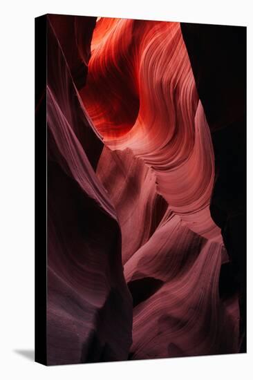 Natural Abstract, Antelope Canyon, Navajo Reservation, Arizona-Vincent James-Stretched Canvas