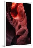 Natural Abstract, Antelope Canyon, Navajo Reservation, Arizona-Vincent James-Framed Premium Photographic Print