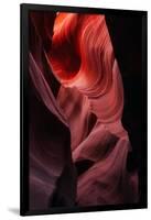 Natural Abstract, Antelope Canyon, Navajo Reservation, Arizona-Vincent James-Framed Premium Photographic Print