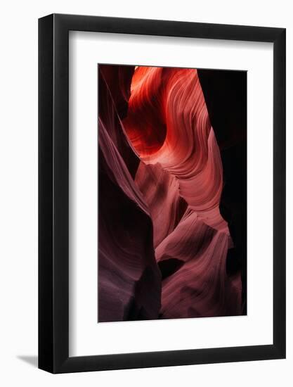 Natural Abstract, Antelope Canyon, Navajo Reservation, Arizona-Vincent James-Framed Photographic Print