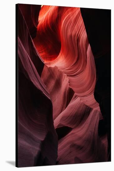 Natural Abstract, Antelope Canyon, Navajo Reservation, Arizona-Vincent James-Stretched Canvas