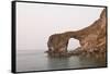 Natural Arch at Pollara, Sicily, Italy-Guido Cozzi-Framed Stretched Canvas