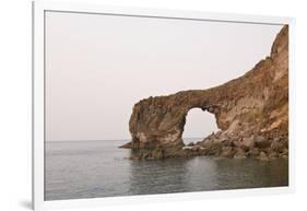 Natural Arch at Pollara, Sicily, Italy-Guido Cozzi-Framed Photographic Print