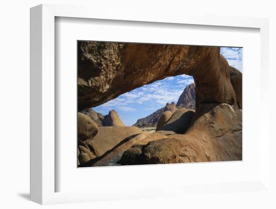 Natural Arch at Spitzkoppe, Namibia, Africa-Geoff Renner-Framed Photographic Print