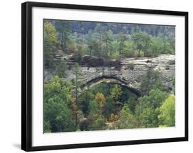 Natural Arch, Daniel Boone National Forest, Whitley City, Kentucky, USA-Adam Jones-Framed Photographic Print