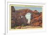 Natural Arch, Moab, Utah-null-Framed Premium Giclee Print