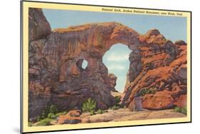 Natural Arch, Moab, Utah-null-Mounted Art Print
