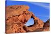 Natural Arch, Valley of Fire State Park, Overton, Nevada, United States of America, North America-Richard Cummins-Stretched Canvas