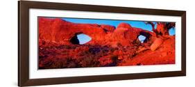 Natural arches at Arches National Park, Moab, Utah, USA-null-Framed Photographic Print