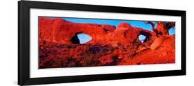 Natural arches at Arches National Park, Moab, Utah, USA-null-Framed Photographic Print