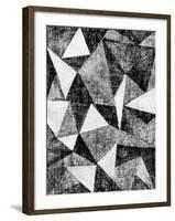 Natural Architecture 2 B&W-Edith Lentz-Framed Art Print