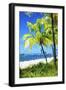 Natural Beach - In the Style of Oil Painting-Philippe Hugonnard-Framed Giclee Print
