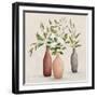 Natural Bouquet I Gray-Julia Purinton-Framed Art Print