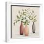 Natural Bouquet I Gray-Julia Purinton-Framed Art Print