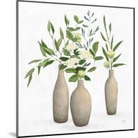 Natural Bouquet I White-Julia Purinton-Mounted Art Print