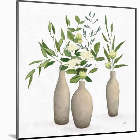 Natural Bouquet I White-Julia Purinton-Mounted Art Print