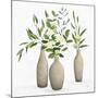 Natural Bouquet I White-Julia Purinton-Mounted Art Print