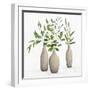 Natural Bouquet I White-Julia Purinton-Framed Art Print