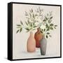 Natural Bouquet II Gray-Julia Purinton-Framed Stretched Canvas