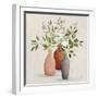 Natural Bouquet II Gray-Julia Purinton-Framed Art Print