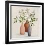 Natural Bouquet II Gray-Julia Purinton-Framed Art Print