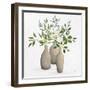 Natural Bouquet II White-Julia Purinton-Framed Art Print