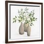 Natural Bouquet II White-Julia Purinton-Framed Art Print