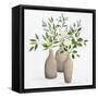 Natural Bouquet II White-Julia Purinton-Framed Stretched Canvas