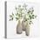 Natural Bouquet II White-Julia Purinton-Stretched Canvas