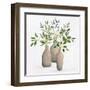 Natural Bouquet II White-Julia Purinton-Framed Art Print