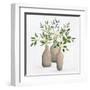 Natural Bouquet II White-Julia Purinton-Framed Art Print