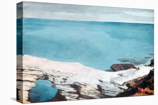 Natural Bridge, Bermuda, c.1901-Winslow Homer-Stretched Canvas