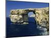 Natural Bridge Close to Dwejra Bay, Gozo, Malta, Mediterranean, Europe-Fred Friberg-Mounted Photographic Print