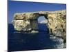 Natural Bridge Close to Dwejra Bay, Gozo, Malta, Mediterranean, Europe-Fred Friberg-Mounted Photographic Print