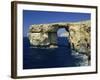 Natural Bridge Close to Dwejra Bay, Gozo, Malta, Mediterranean, Europe-Fred Friberg-Framed Photographic Print