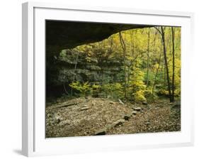 Natural Bridge, Ha Ha Tonka Karst Natural Area, Ha Ha Tonka State Park, Missouri, USA-Charles Gurche-Framed Photographic Print