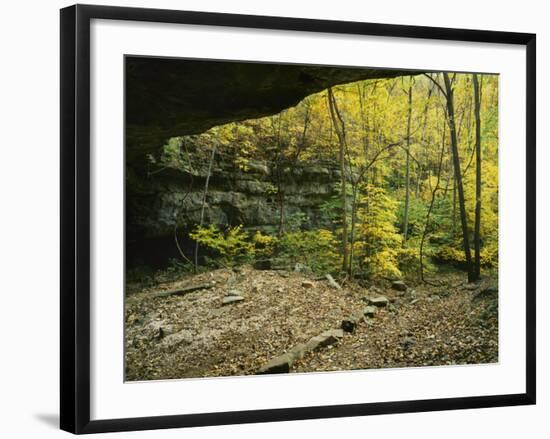 Natural Bridge, Ha Ha Tonka Karst Natural Area, Ha Ha Tonka State Park, Missouri, USA-Charles Gurche-Framed Photographic Print