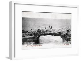 Natural Bridge of Ross, County Clare, Ireland, 1906-null-Framed Giclee Print