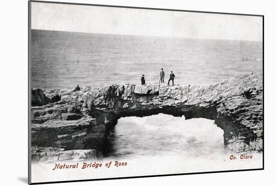 Natural Bridge of Ross, County Clare, Ireland, 1906-null-Mounted Giclee Print