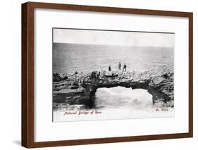 Natural Bridge of Ross, County Clare, Ireland, 1906-null-Framed Giclee Print