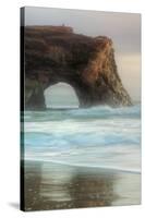 Natural Bridge Portrait, Santa Cruz-Vincent James-Stretched Canvas