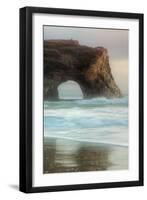 Natural Bridge Portrait, Santa Cruz-Vincent James-Framed Photographic Print