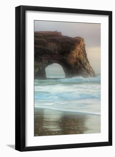 Natural Bridge Portrait, Santa Cruz-Vincent James-Framed Photographic Print