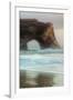 Natural Bridge Portrait, Santa Cruz-Vincent James-Framed Photographic Print