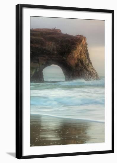 Natural Bridge Portrait, Santa Cruz-Vincent James-Framed Photographic Print