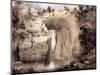 Natural Bridge, Rockbridge County, from 'Album of Virginia', 1858-Edward Beyer-Mounted Giclee Print