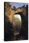 Natural Bridge, Virginia-Frederic Edwin Church-Stretched Canvas