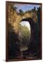 Natural Bridge, Virginia-Frederic Edwin Church-Framed Art Print