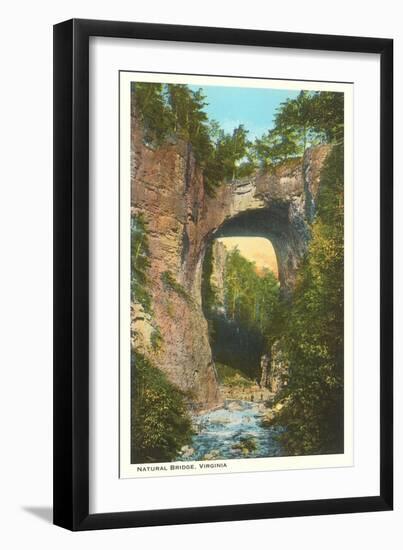 Natural Bridge, Virginia-null-Framed Art Print